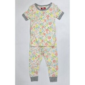 Macy's Family PJs Baby Girl Size 24 Months Floral 2 Piece Pajamas NWT